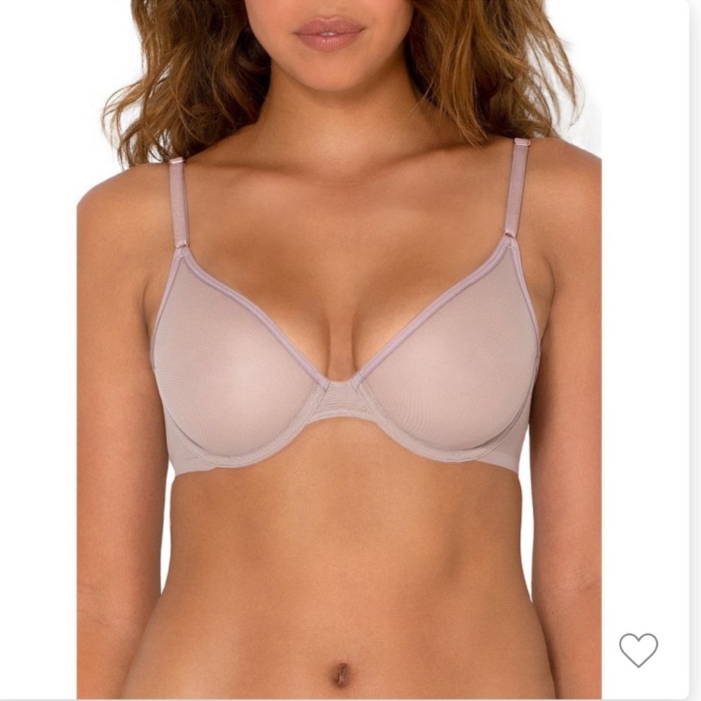🌿🦋 Smart & Sexy Full Figure Sheer Mesh Demi Underwire Bra • 34DDD